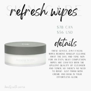 Seint refresh wipes